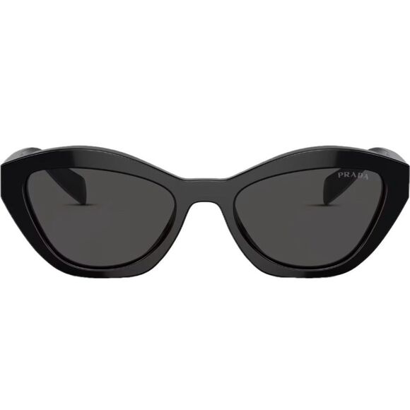 PRADA Sunglasses - A 02S - BLACK on Black - BRAND NEW with Case-Box-Paperwork - Picture 12 of 13